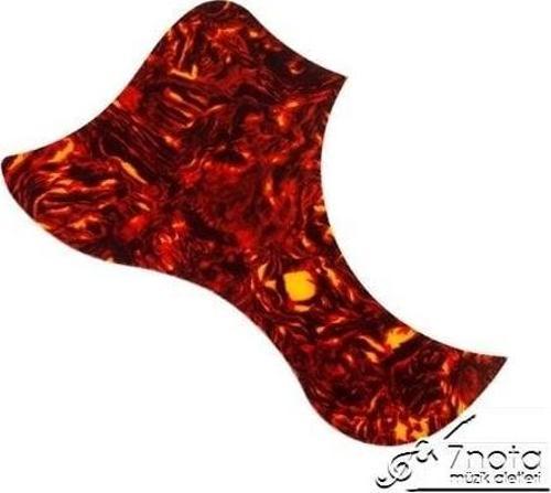 STP3 Pickguard Gitar Pena Koruyucu Kahve Dalgalı