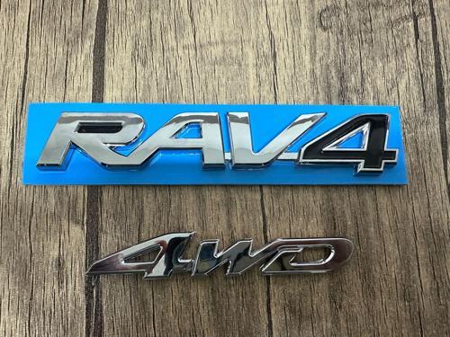 Toyota Rav 4 2000-2012 RAV 4 - 4WD Yazı Krom Set