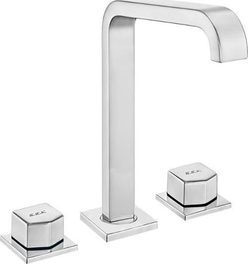 Royal Ankastre Lavabo Bataryası Duvardan 3 Delikli Düz Çıkış Uçlu 102106666