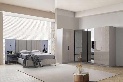 Nil %100 MDF Köşe Yatak Odası Takımı 