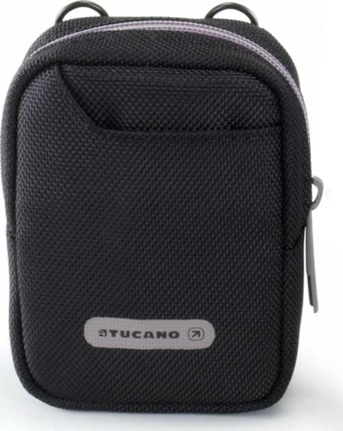 Prima XS Kompakt Kamera Çantası Vlog Kamera Uygun 11 x 9 x 2 cm Siyah