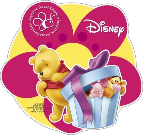 Altı Kaymaz 20 x 20 cm Disney Serisi Winnie the Pooh Resimli Mouse Pad
