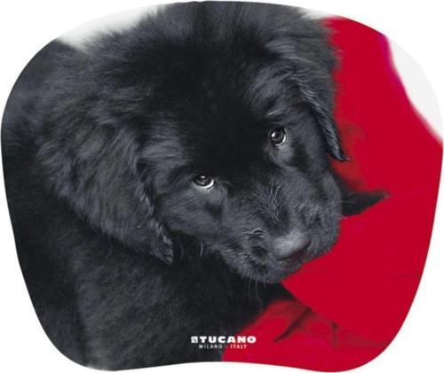Altı Kaymaz 23 x 20 cm Natura Serisi Siyah Yavru Köpek Resimli Mouse Pad