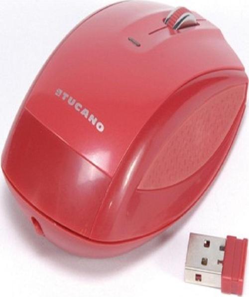 Optik Kablosuz Wireless Mouse Kırmızı