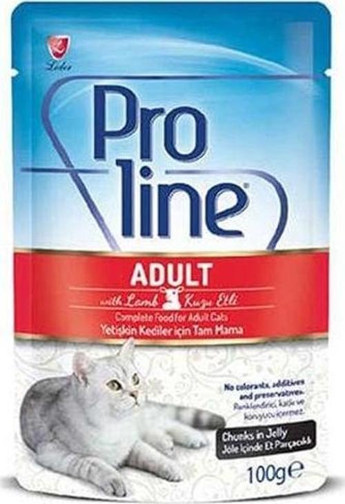 Kuzu Etli Jöleli Pouch Yetişkin Konserve Kedi Maması 100 Gr