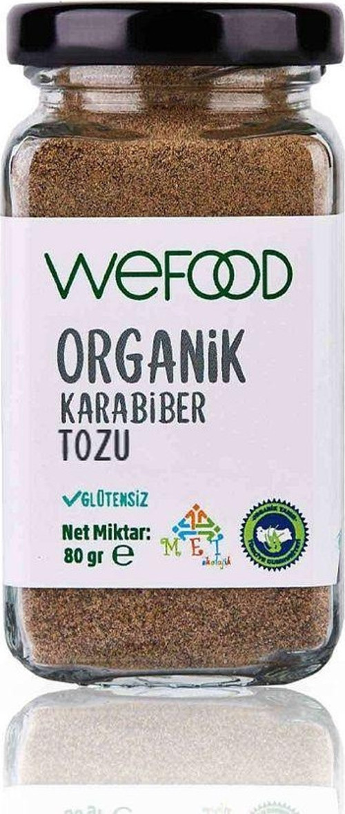 Organik Karabiber Tozu 80 gr