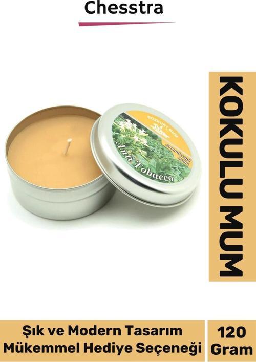Premium Aromaterapi Arınma Huzur Meditasyon Yoga Esans Dekoratif Mum Oda Kokusu 120g Teneke Kutu