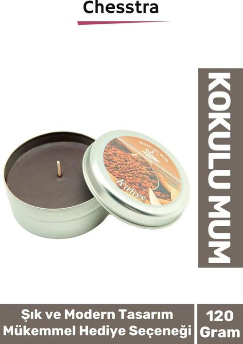 Premium Aromaterapi Arınma Huzur Meditasyon Yoga Esans Dekoratif Mum Oda Kokusu 120g Teneke Kutu