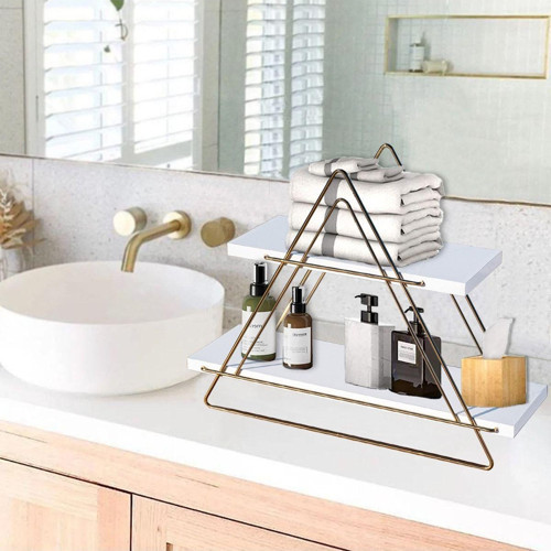 Dekoratif Mutfak Ve Banyo Düzenleyici Organizer Raf