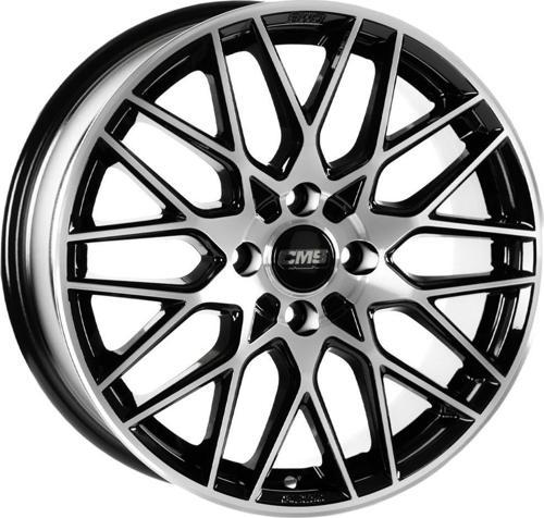-1062-07 7.0x17" -5x100 ET40 57.1 Diamond Black Gloss Jant (4 Adet)