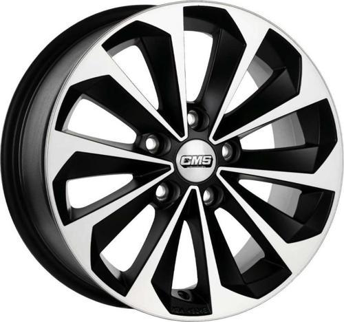 -822-01 7.0x16"-5x114.3 ET45 67.2 Diamond Matt Black Jant (4 Adet)