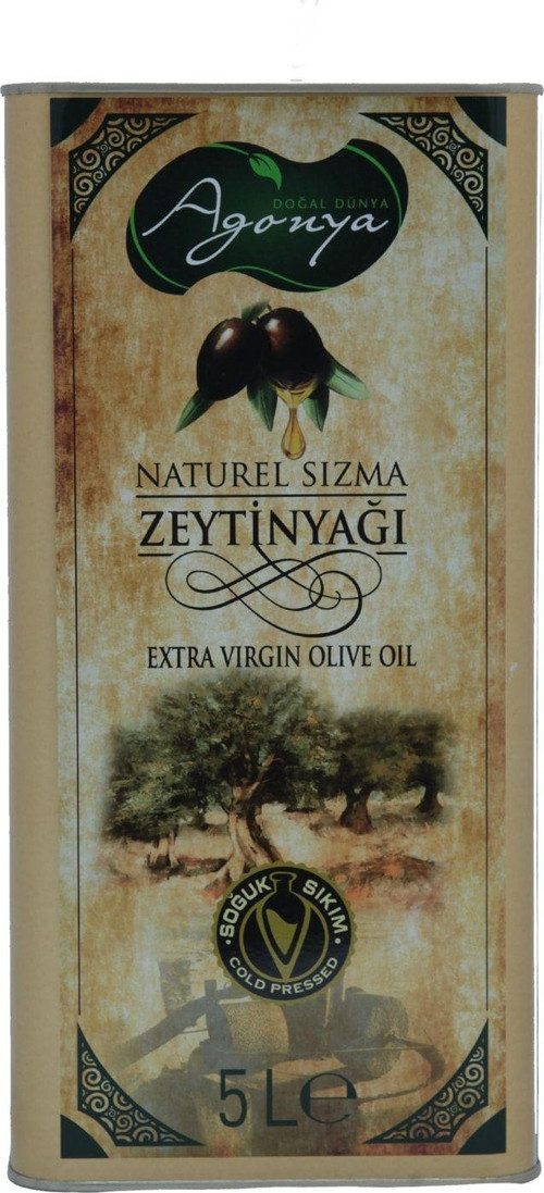 Naturel Sızma Zeytinyağı Soğuk Sıkım 5 L