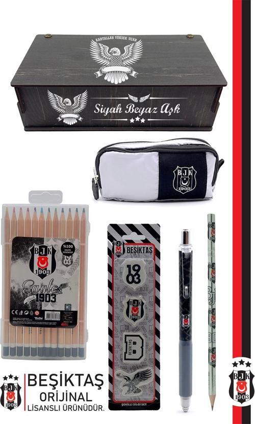 Orijinal Lisanslı Kalem Kalemtıraş Bloknot Silgi Hediyelik Set