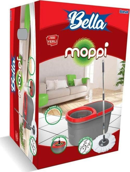 Bella Moppi Döner Başlıklı Temizlik Seti
