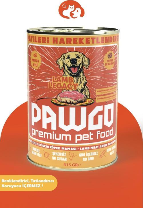 Lamb Legacy | Kuzu Etli | Premium | Yetişkin | Parça Etli | Köpek Yaş Mama | 400G