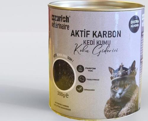 Aktif Karbon Kedi Kumu Koku Giderici 300 gr
