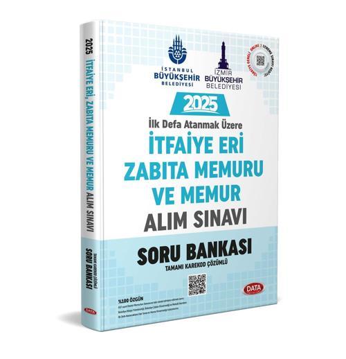 Data 2025 İtfaiye Eri, Zabıta Memuru ve Memur Alım Sınavı Soru Bankası Çözümlü Data Yayınları