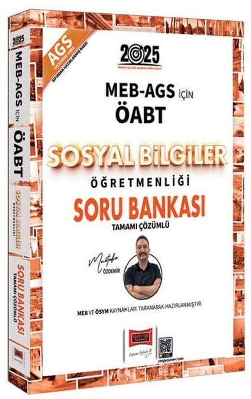 Yargı 2025 ÖABT MEB-AGS Sosyal Bilgiler Öğretmenliği Soru Bankası Çözümlü - Mustafa Özdemir Yargı