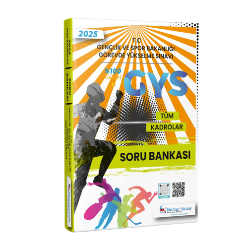 Memur Sınav GYS Gençlik ve Spor Bakanlığı Tüm Kadrolar Soru Bankası