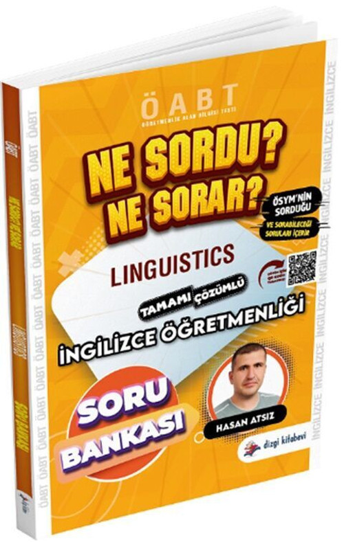 Dizgi Kitap ÖABT İngilizce Öğretmenliği Linguistics Ne Sordu Ne Sorar Soru Bankası