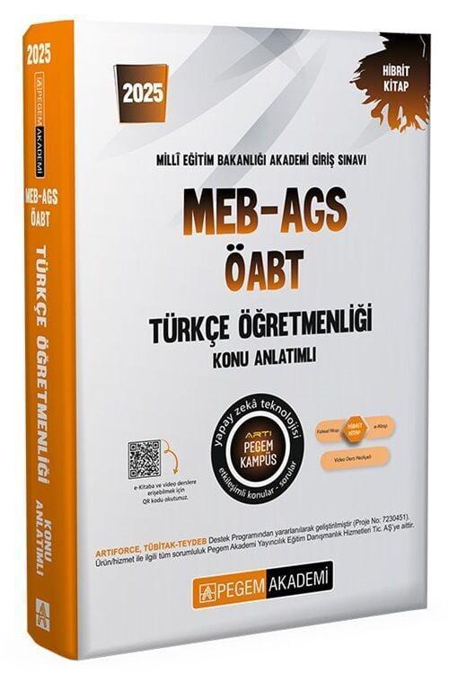 Pegem 2025 ÖABT Türkçe Öğretmenliği Konu Anlatımlı Pegem Akademi Yayınları