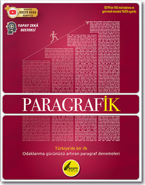 Rüştü Hoca YKS TYT AYT KPSS DGS ALES PARAGRAFİK Paragraf Denemeleri Rüştü Hoca