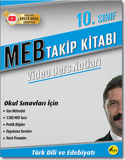 Rüştü Hoca 10. Sınıf Türk Dili ve Edebiyatı MEB Takip Kitabı Video Ders Notları - Rüştü Bayındır Rüştü Hoca