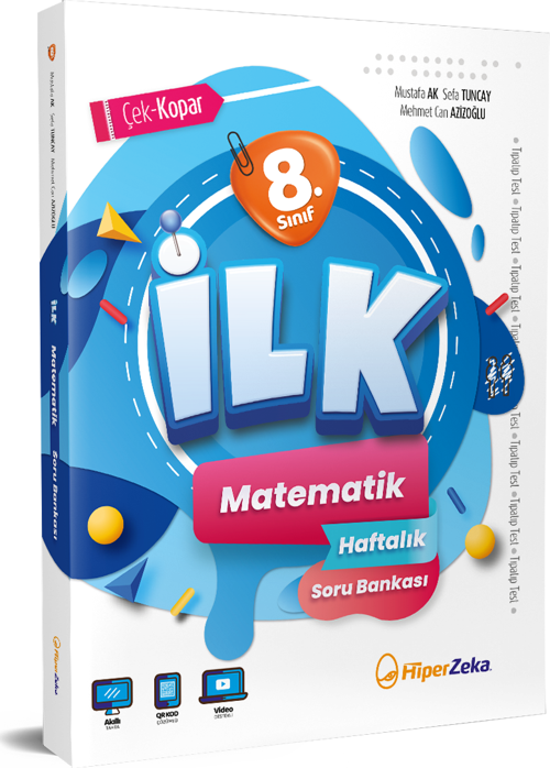 Hiper Zeka LGS 8. Sınıf İLK Matematik Haftalık Soru Bankası