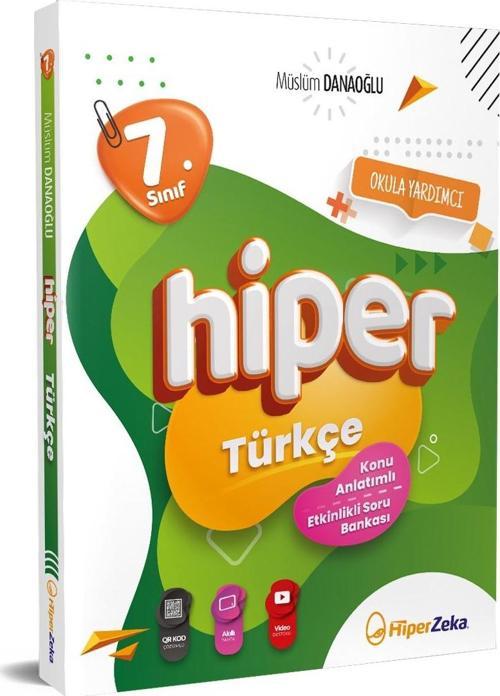 Hiper Zeka 7. Sınıf Türkçe Konu Anlatımlı & Soru Bankası