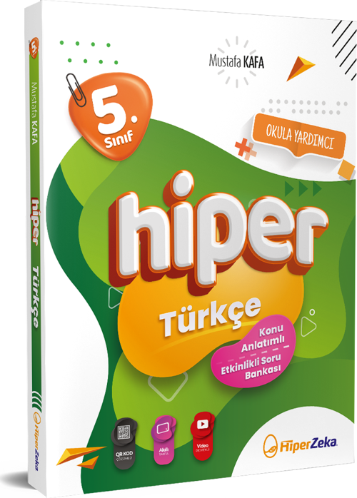 Hiper Zeka 5. Sınıf Türkçe Konu Anlatımlı & Soru Bankası