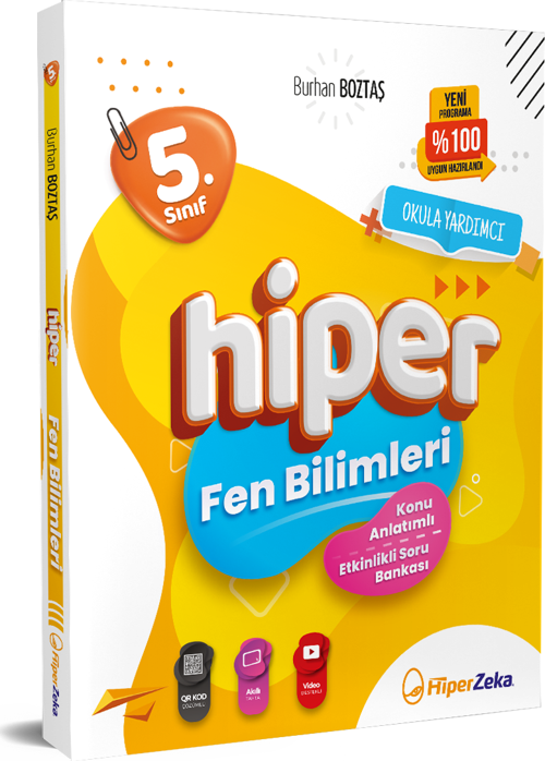Hiper Zeka 5. Sınıf Fen Bilimleri Konu Anlatımlı & Soru Bankası