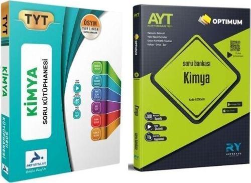 Referans Yayınları AYT Kimya Soru ve PRF TYT Kimya Soru 2li Set