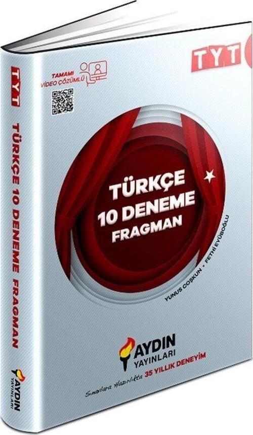Aydın TYT Türkçe 10 Deneme Aydın Yayınları