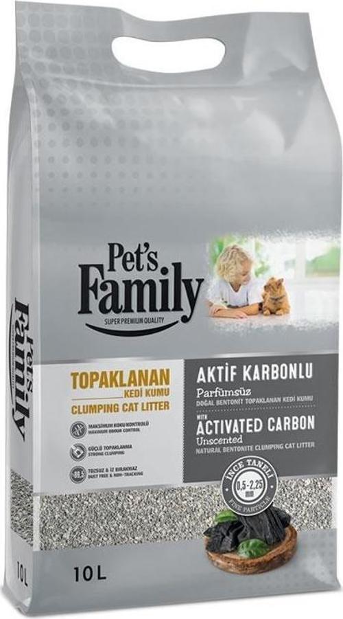 KEDİ KUMU İNCE BENTONİT 10 LT [AKTİF KARBONLU]