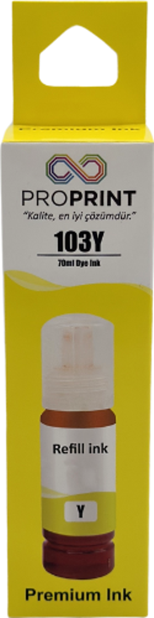 Epson L3252 Sarı Muadil Mürekkep 103 - 70 ML