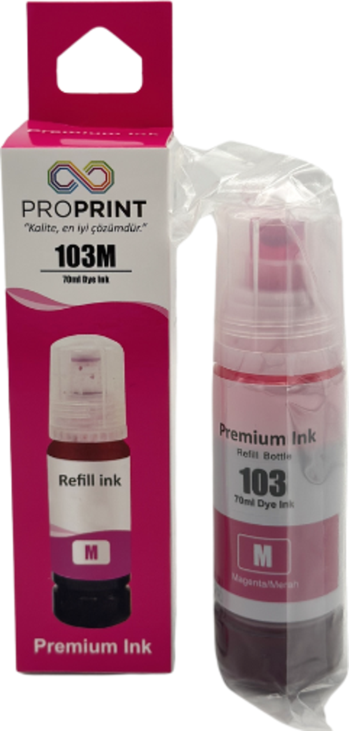 Epson L3260 Kırmızı Muadil Mürekkep 103 - 70 ML