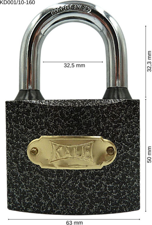 Kale Asma Kilit Döküm 60Mm