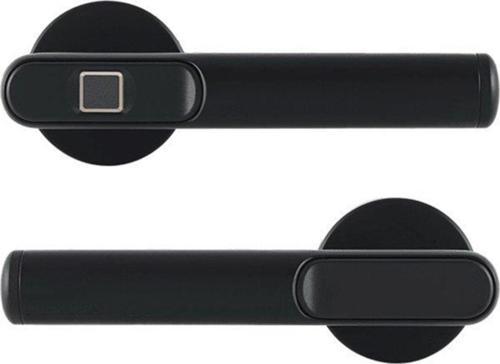 Kale Parmak Izli Kapı Kolu (Mat Siyah)