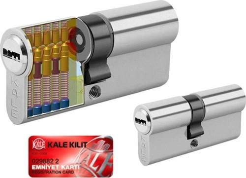 Nikel Barelli 90 Mm Çelik Pimli Bilyalı Silindir Kapı Kilidi (164Bne00062)