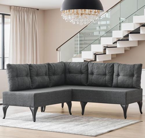 Garaj Home Lavin Köşe Takımı - Antrasit