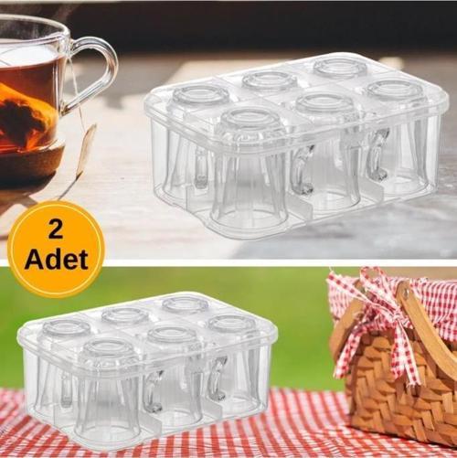 Su Bardağı Fincan Kupa Taşıma Aparatı 2Li Set 3448