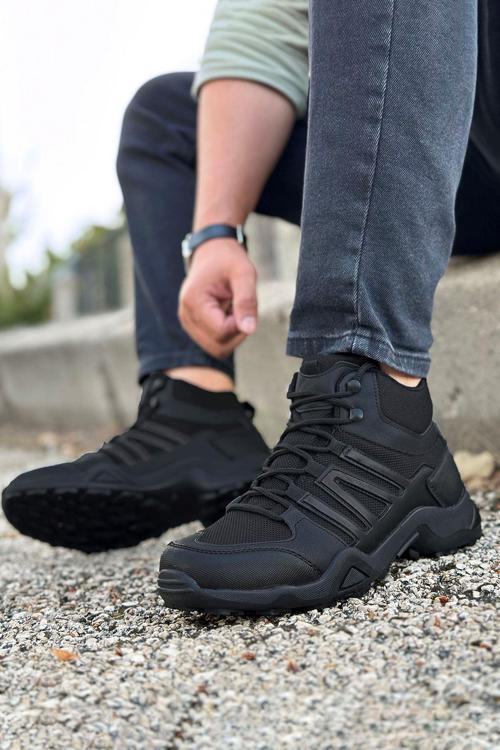 Siyah Outdoor Trekking Erkek Spor Bot