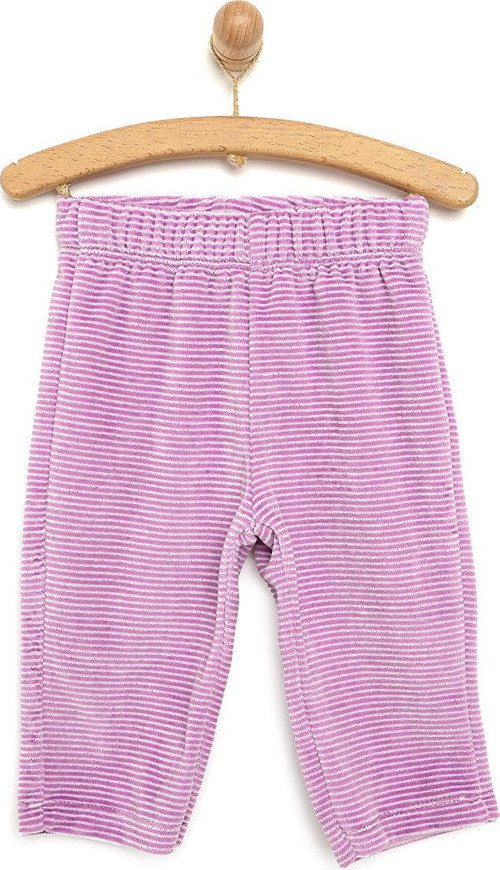 HelloBaby Basic Kadife Eşofman Alt Kız Bebek