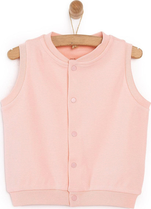 HelloBaby Basic Ribanalı Yelek Kız Bebek