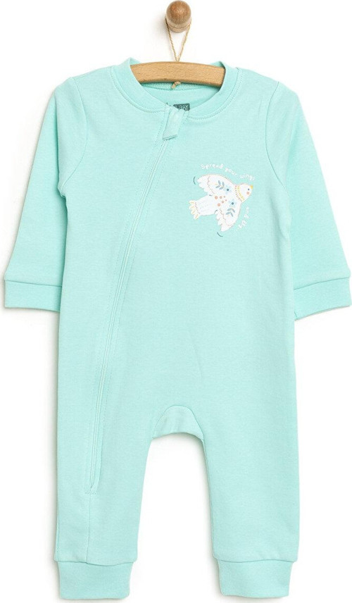 HelloBaby Uzun Kol Patiksiz Tulum Kız Bebek