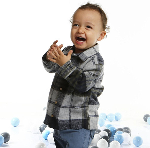 HelloBaby Great Kingdom Tema Erkek Bebek Gömlek