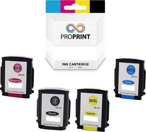 TKPrint 940XL 4 Renk Muadil Kartuş Seti CMYK 8000 8500