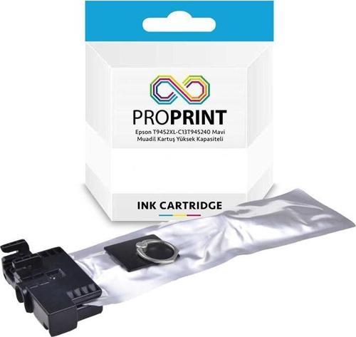 Epson T9452XL-C13T945240 Mavi Muadil Kartuş- WF-C5710DWF