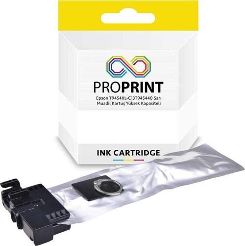 Epson T9454XL-C13T945440 Sarı Muadil Kartuş- WF-C5210DW