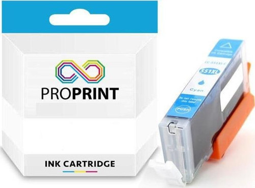 TKPrint Canon CLI-551XL-6444B001 Mavi Muadil Kartuş-MG-5450